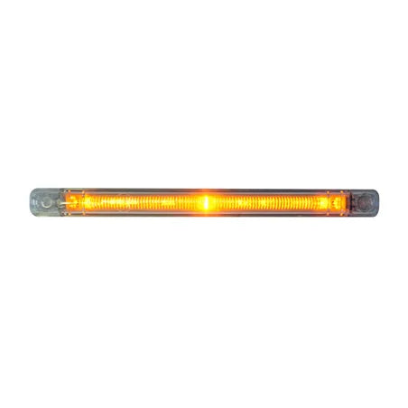 Led-Äärivalo Keltainen 12/24V 237X20,5MM *