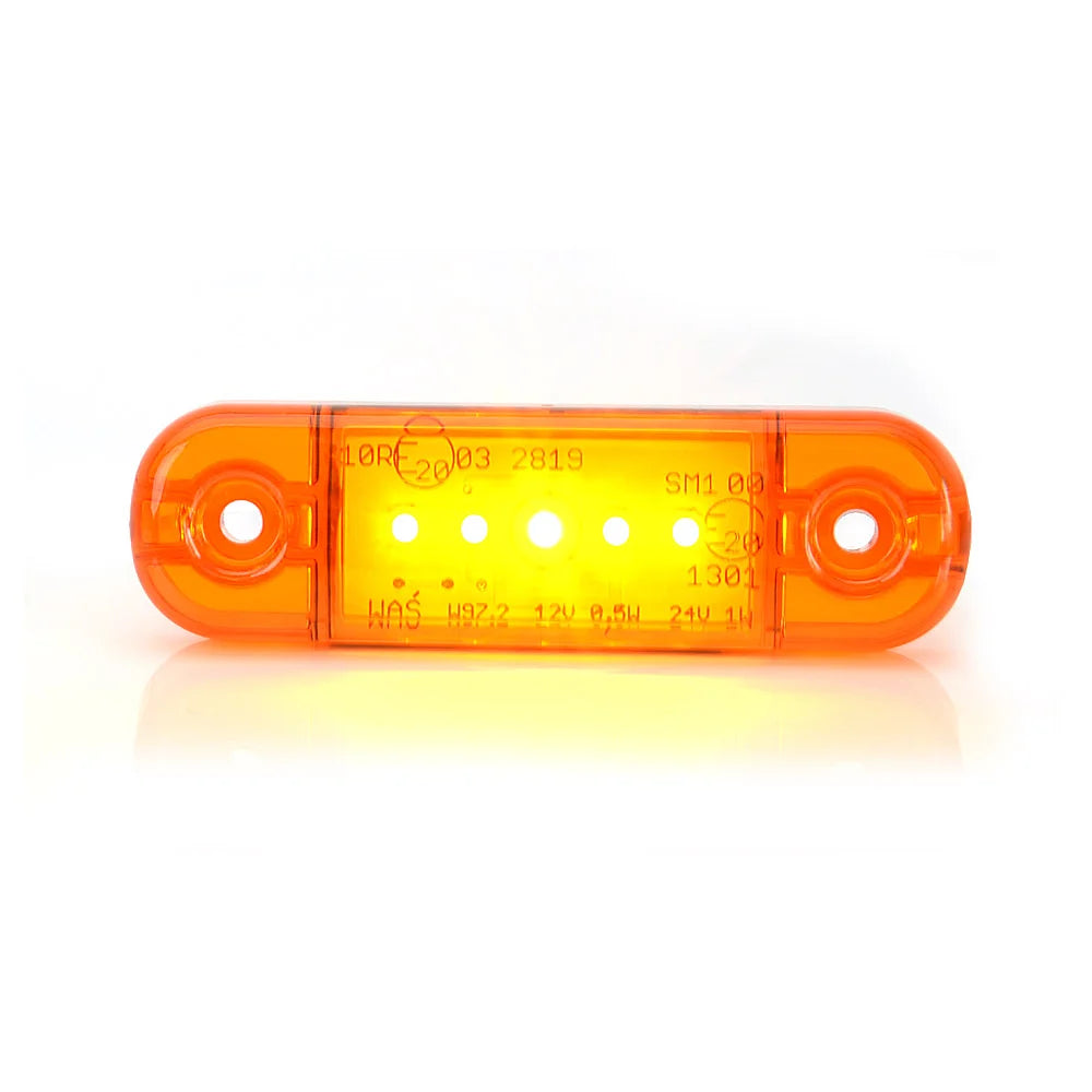 Led-Äärivalo Keltainen 12/24V 84X24MM