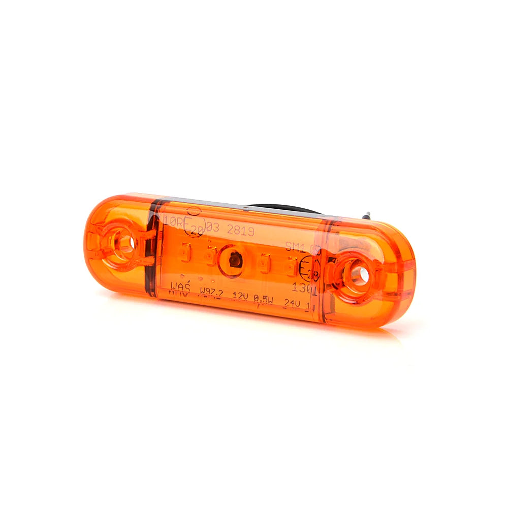 Led-Äärivalo Keltainen 12/24V 84X24MM