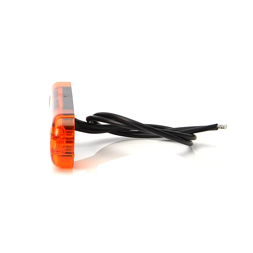 Led-Äärivalo Keltainen 12/24V 84X24MM