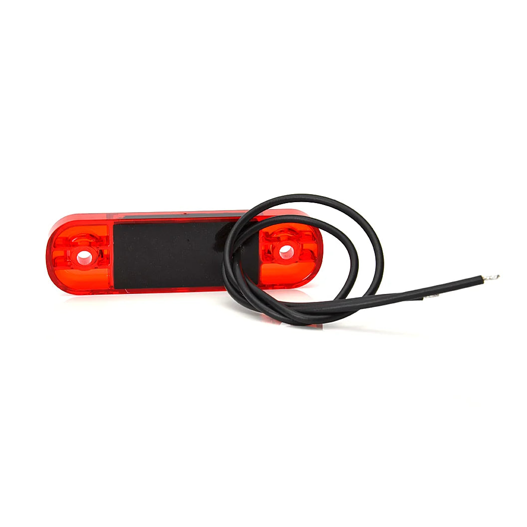 Led-Äärivalo Punainen 12/24V 84X24MM