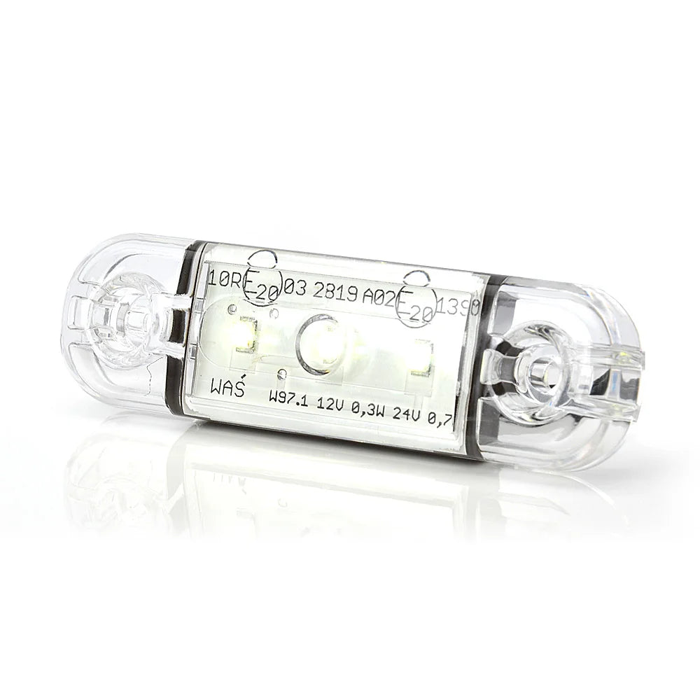 Led-Äärivalo Valkoinen 12/24V 84X24MM