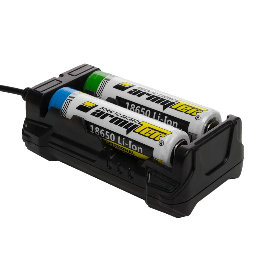 Akkulaturi Armytek Handy C2 Pro, 2 Latauspaikkaa