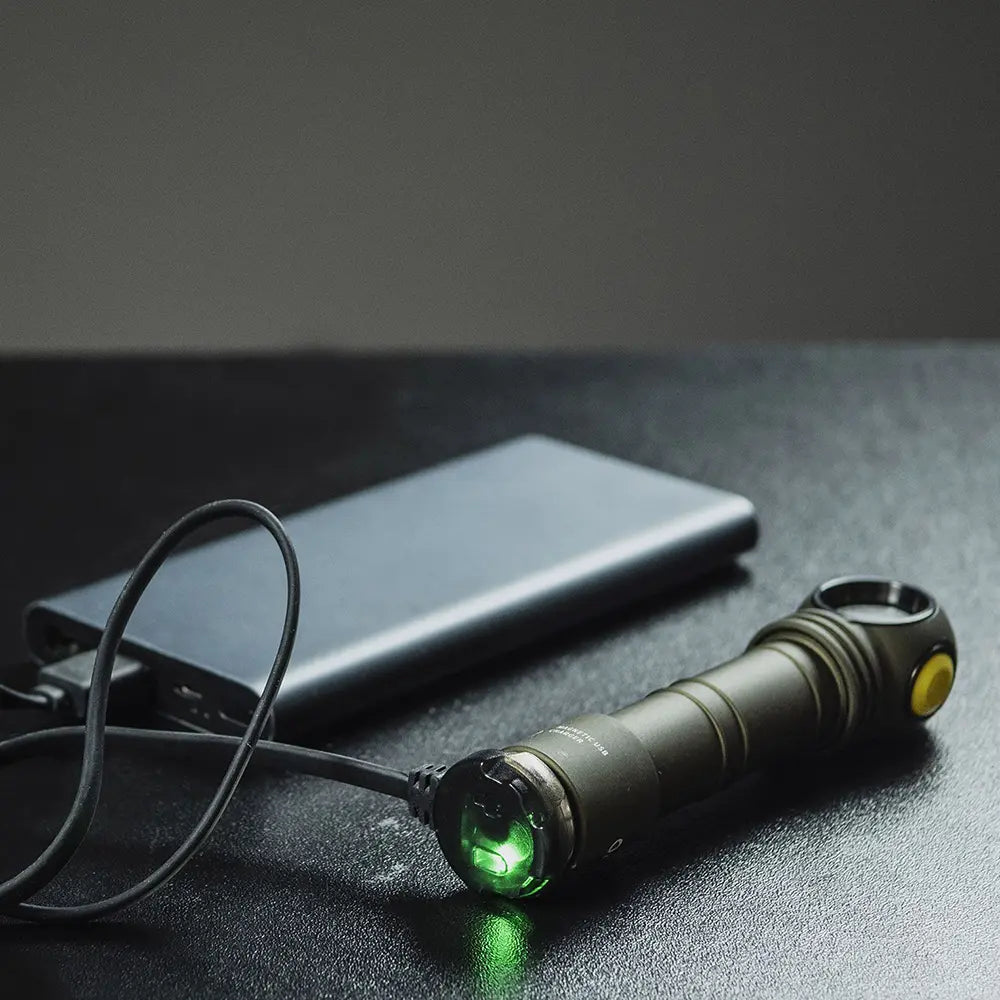 Otsalamppu Armytek Wizard C2 Pro Olive Kylmä Sävy 2500 lm