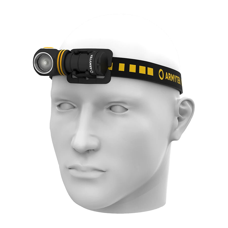 Otsalamppu Armytek Elf C1 Lämmin Sävy 930 lm