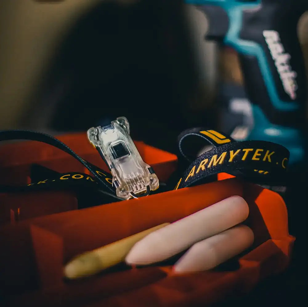 Monitoimilamppu Armytek Zippy Punainen 3 in 1 160 lm