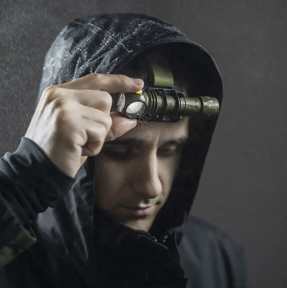 Otsalamppu Armytek Wizard C2 Pro Max Olive Kylmä Sävy 4000 lm