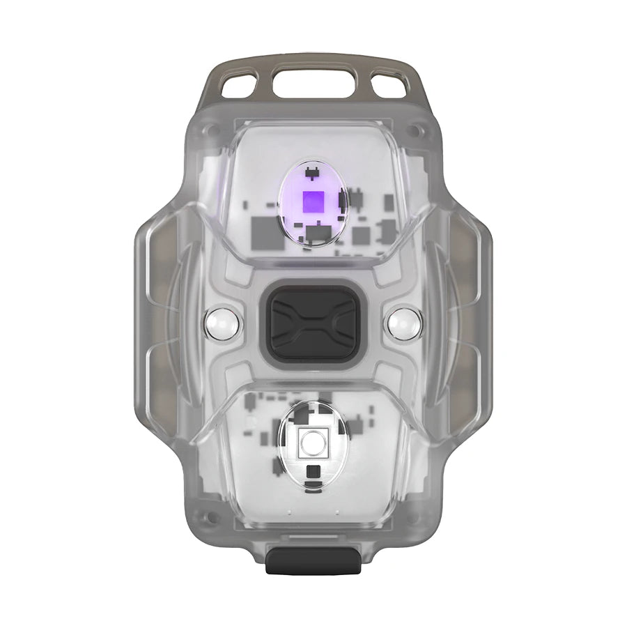 Monitoimilamppu Armytek Crystal WUV Harmaa 6 in 1 Valkoinen & UV-valo 150 lm