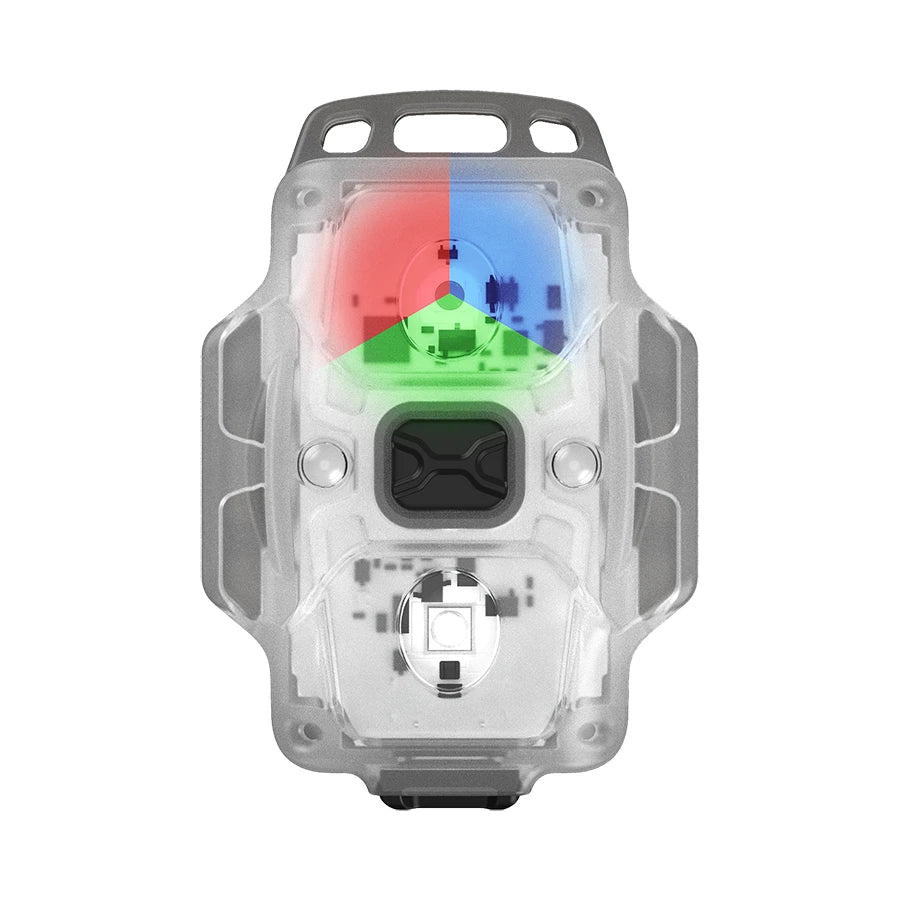 Monitoimilamppu Armytek Crystal Harmaa 6 in 1 Valkoinen, Punainen, Vihreä, Sininen 200 lm