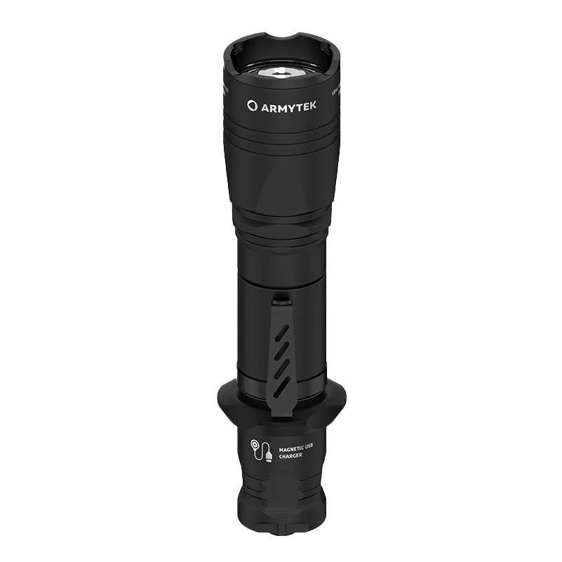 Taskulamppu Armytek Dobermann Pro Magnet USB Lämmin Sävy 1400 lm