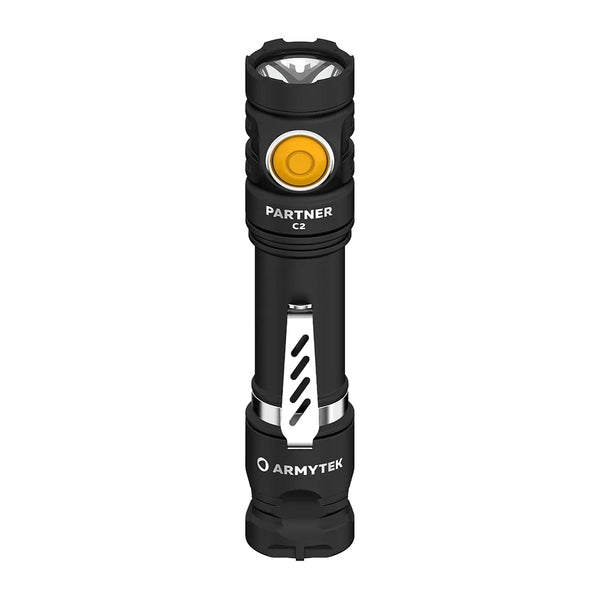 Taskulamppu Armytek Partner C2 Magnet USB Kylmä Sävy 1100 lm