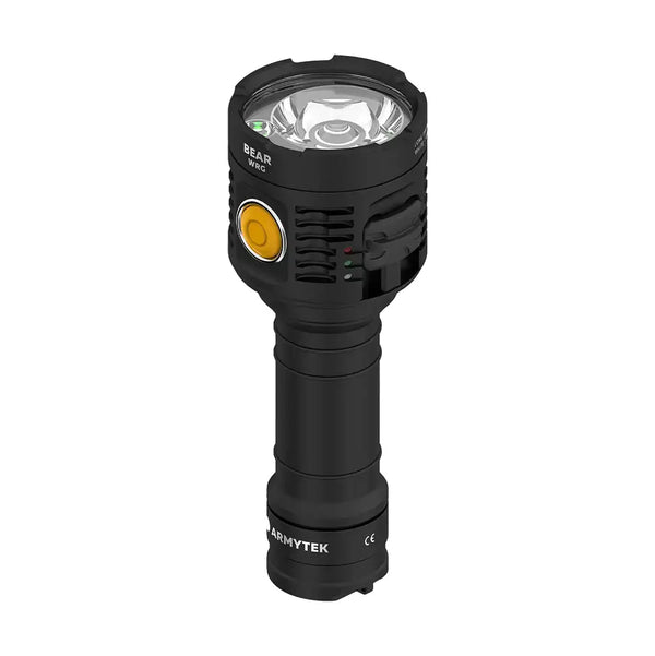 Taskulamppu Armytek Bear WRG Kylmä Sävy, Punainen, Vihreä 1500 lm