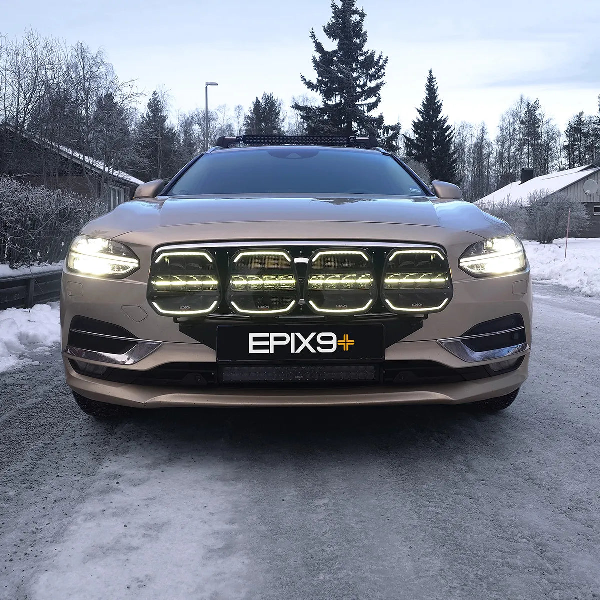Ledson Epix9+ LED-lisävalo – leveä valokuvio