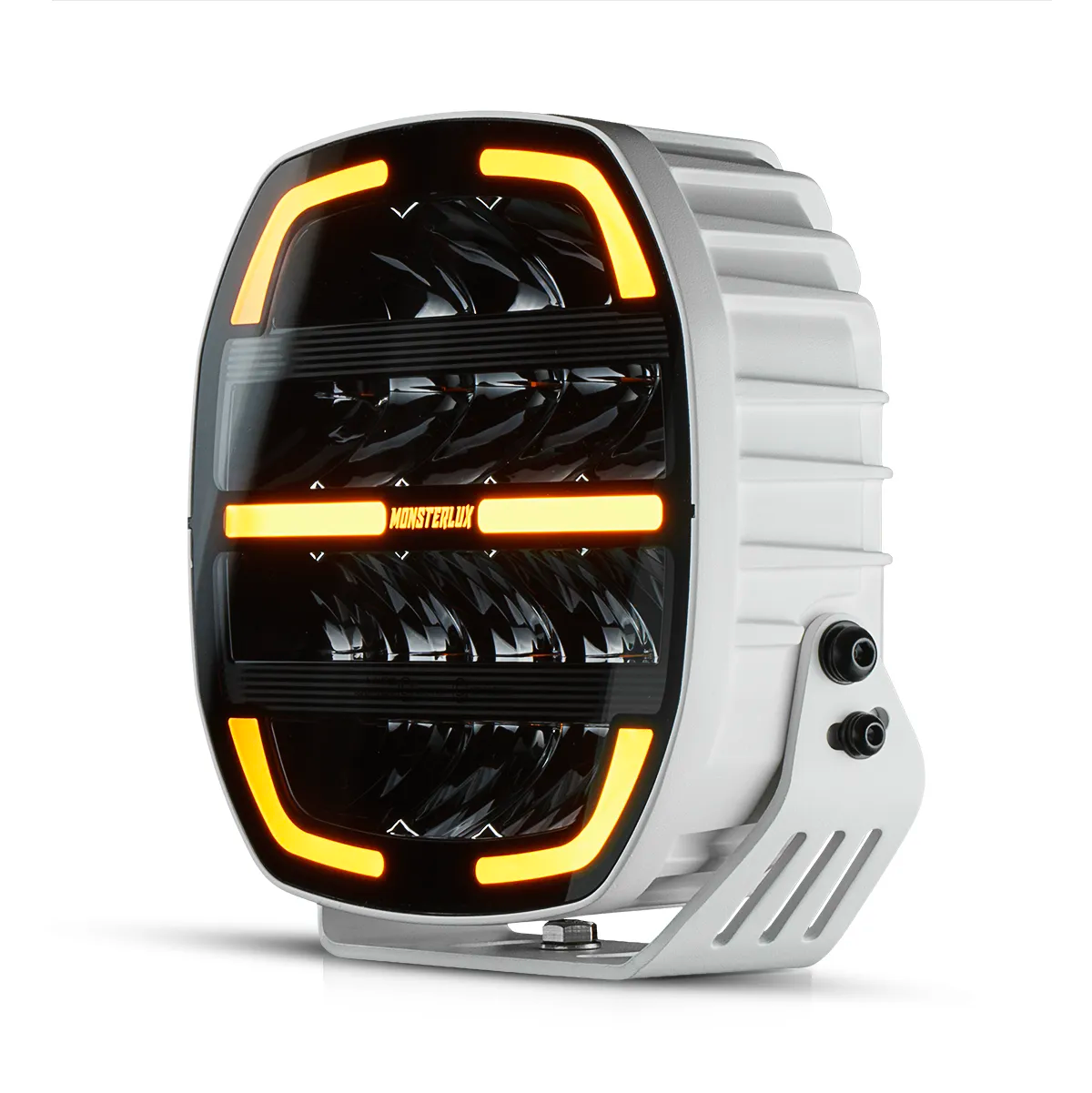 Monsterlux Core 9 LED-lisävalo Valkoisella Rungolla