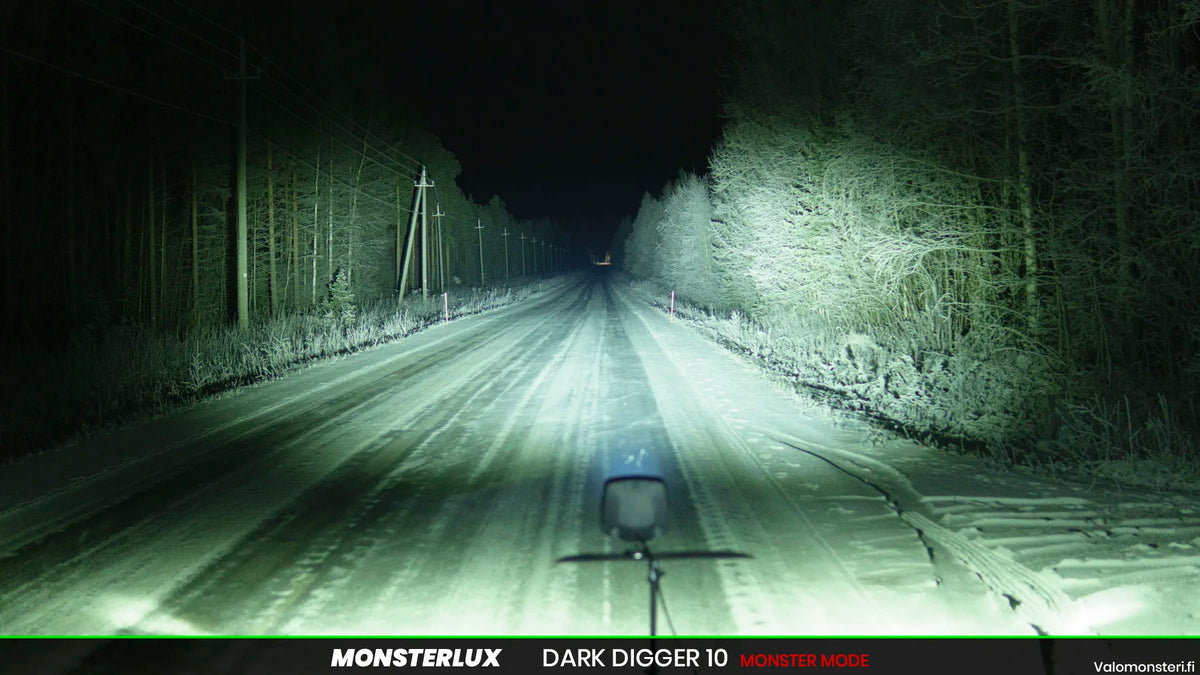 Monsterlux Dark Digger 10 LED-lisävalo