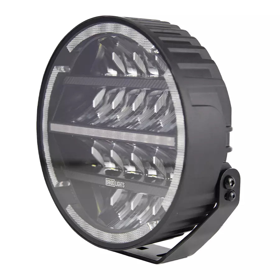 Lisävalo Briodlights Olympus 9" Pyöreä Parkilla ja Majakalla