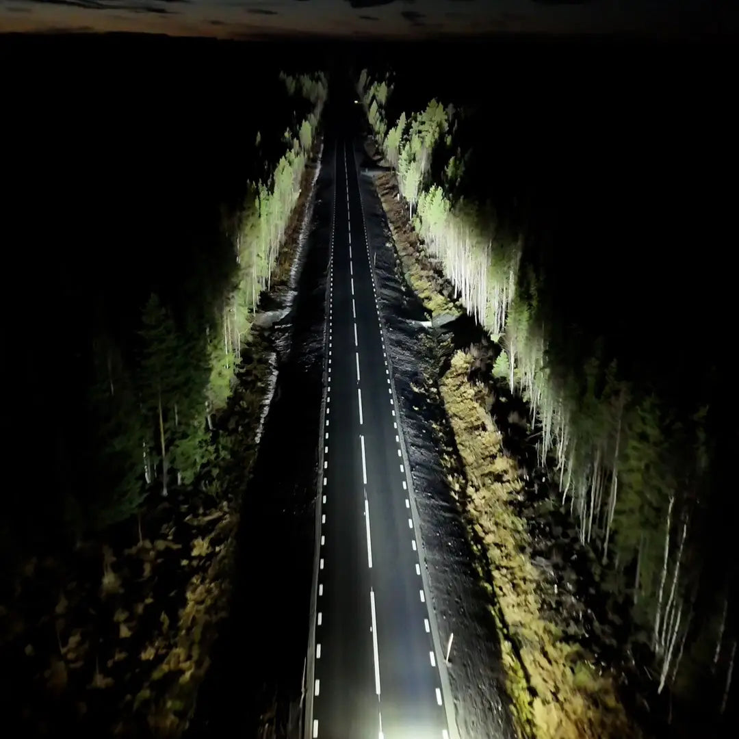 Briodlights Olympus 2.0 9" lisävalo, musta