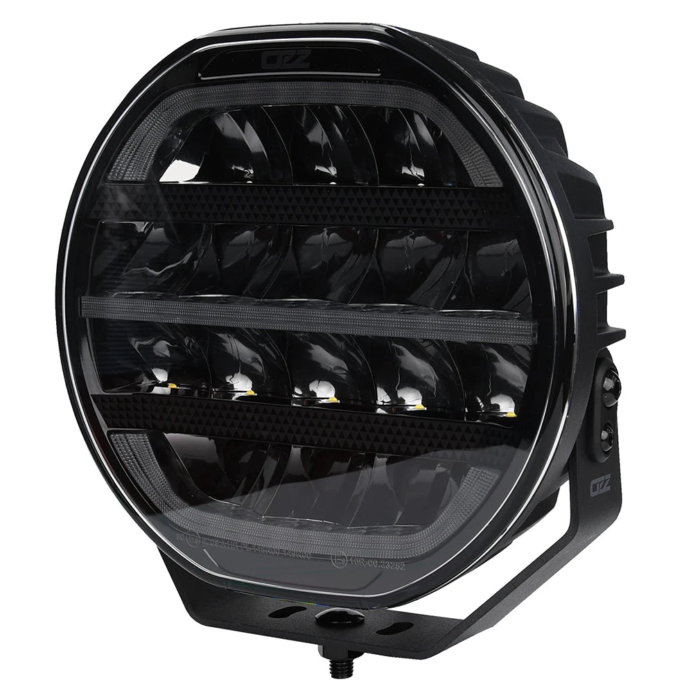 Lisävalo Ozz XR2 P9" Pyöreä Musta Parkkivaloilla 220mm 73W Ref. 50
