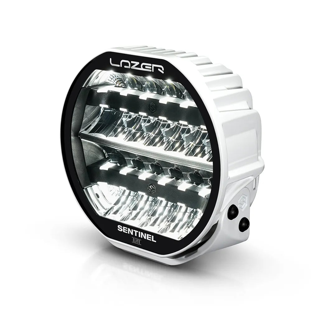 Lisävalo Lazer Sentinel 9" Elite PL2 Valkoinen Runko