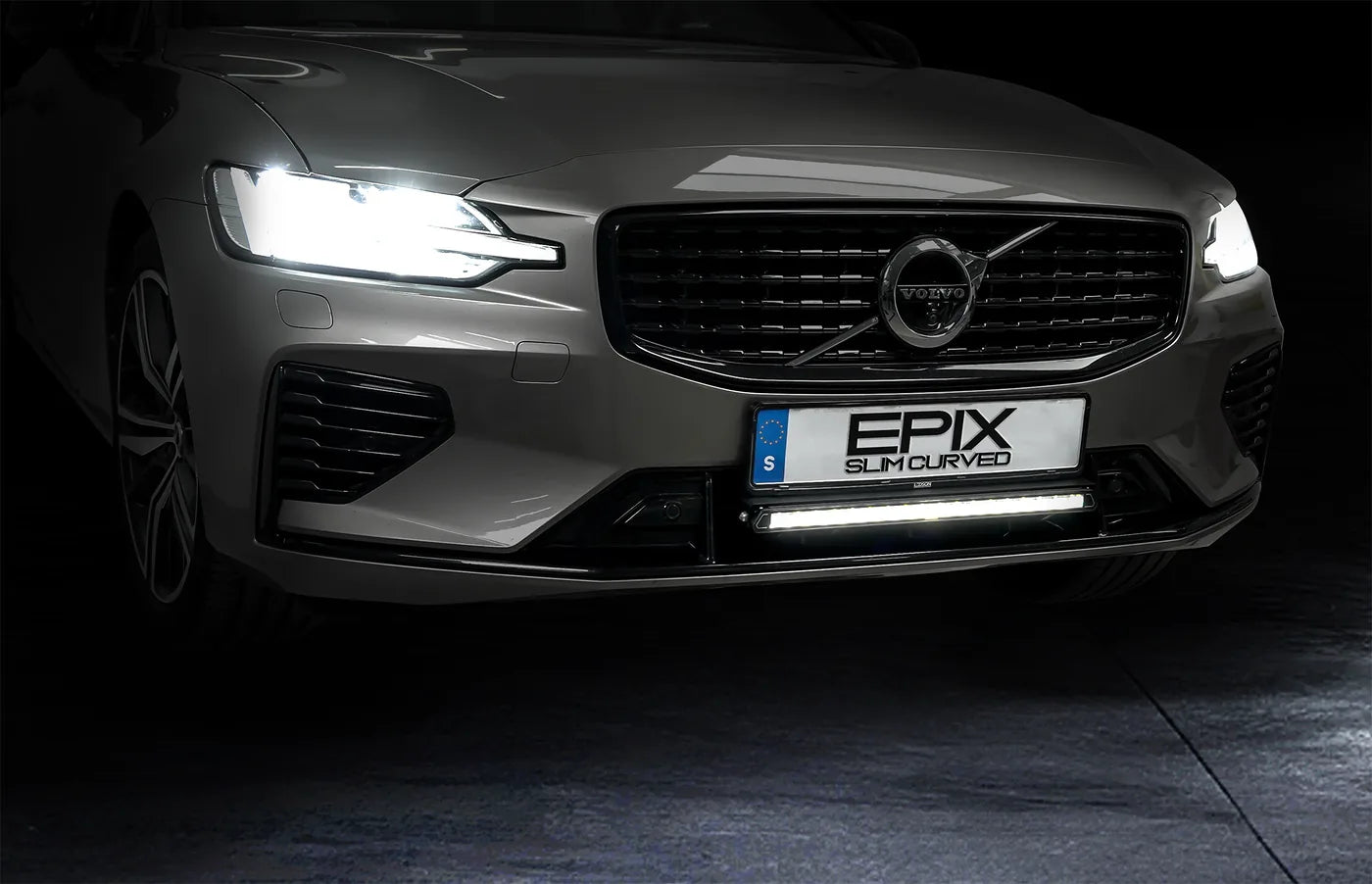Ledson Epix21 Slim Curved LED-lisävalopaneeli