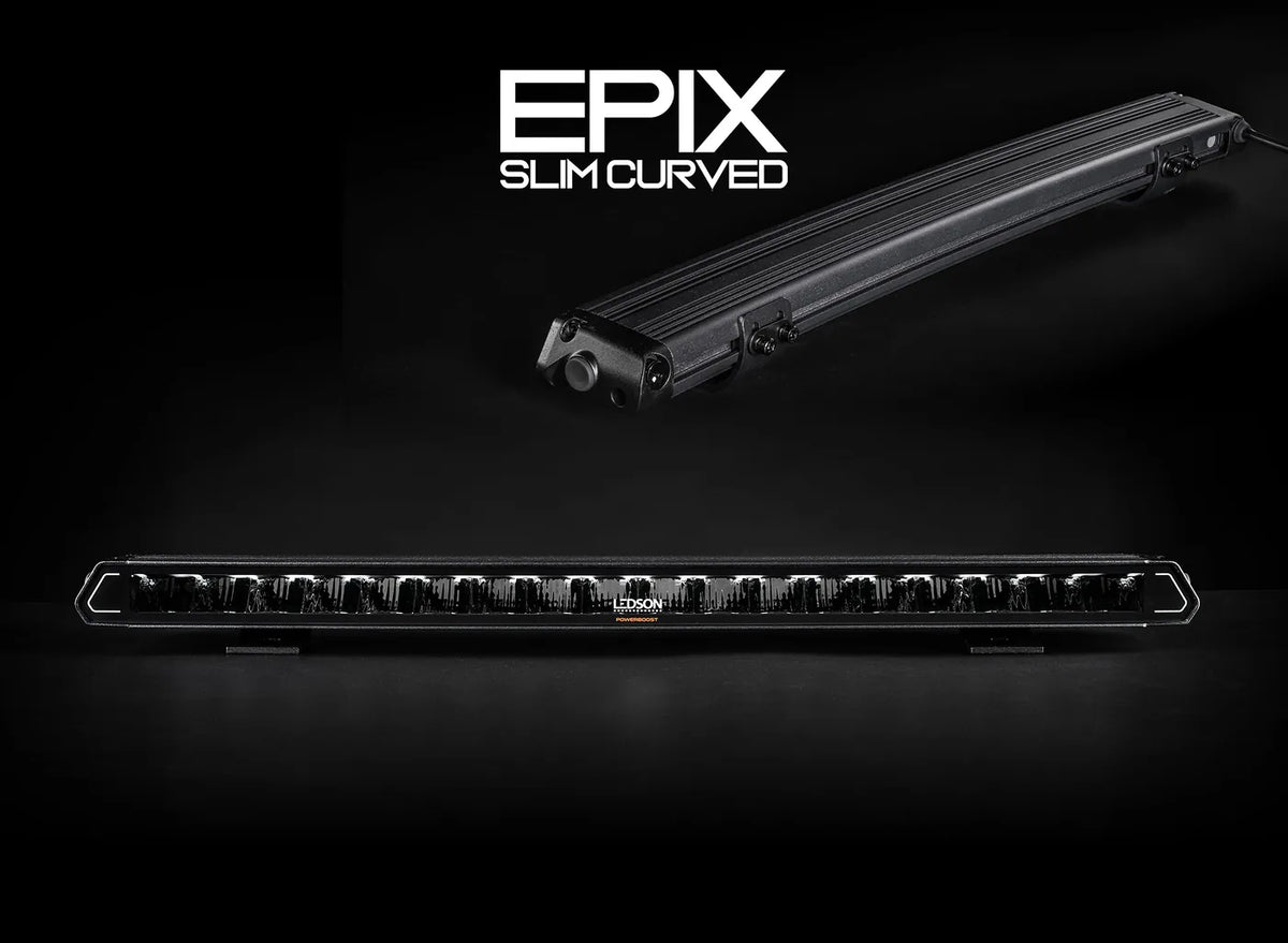 Ledson Epix21 Slim Curved LED-lisävalopaneeli